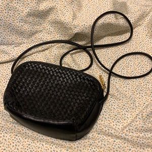 Jacqueline Ferrar black crossbody bag